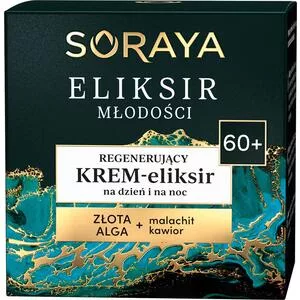 Soraya Eliksir Młodości, Regenerujący krem 60+ dzień/noc, 50ml