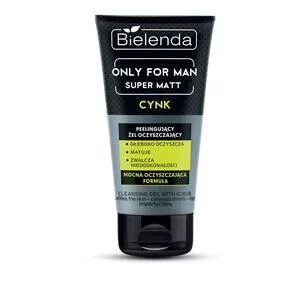 Bielenda Only For Men Peelingujący żel Oczyszczający Super Mat, 150g