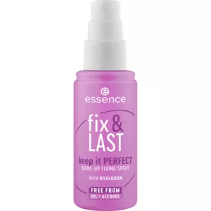 Essence Fix & Last Keep It Perfect Make-Up Fixing Spray, spray utrwalający makijaż, 50ml