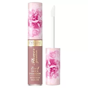 Eveline Flower garden, cien do powiek w płynie, nr 01, 6,5ml