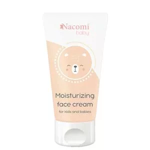 Nacomi Baby, nawilżający krem do twarzy dla dzieci, 50ml