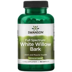 Swanson White willow bark 400mg 90kaps