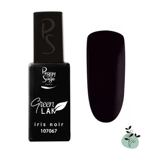 Peggy Sage Green Lak, lakier do paznokci utwardzany lampą UV/LED, iris noir, 10ml