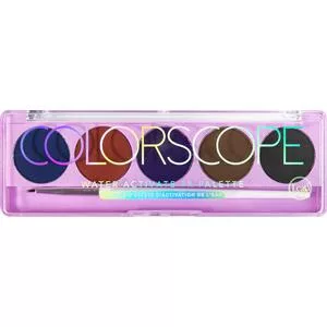J.Cat Beauty Colorscope water activating, paleta eyelinerów aktywowanych wodą, Deep, 5g