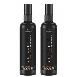 Schwarzkopf Silhouette Pump, bardzo mocno utrwalający lakier w atomizerze, wielopak 2x200ml