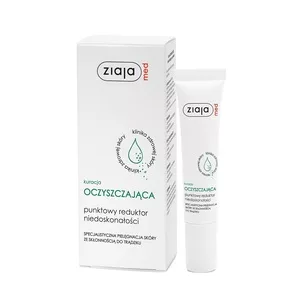 Ziaja Med Kuracja Oczyszczająca, punktowy reduktor niedoskonałości, 15ml