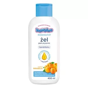 Bambino Rodzina żel pod prysznic hiperdelikatny dla dzieci i dorosłych, Mirabelka 400ml