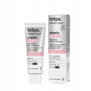 Tołpa Dermo Face Physio Sensitive, łagodzący balsam-komfort, bogaty, 40ml