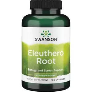 Swanson Eleuthero 425mg 120 kaps