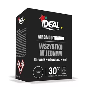 Ideal All in One barwnik do tkanin Czarny 350g