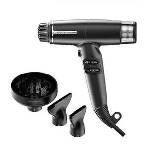 GA.MA IQ Perfetto Lite, super lekka suszarka (294g), czarna, 1600W