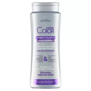 Joanna Ultra Color Srebrny szampon srebrne popielate odcienie blond 400 ml