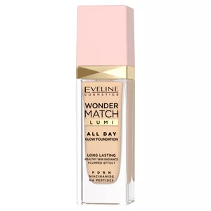 Eveline Cosmetics Wonder Match Lumi All Day Glow długotrwały podkład rozświetlający 10 Vanilla 30ml