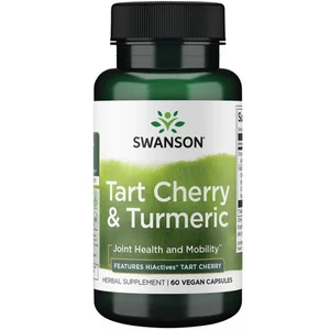 Swanson, Tart Cherry & Turmeric, 60 vcaps.