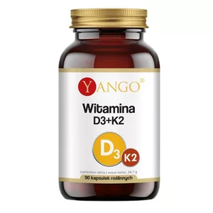 Yango Witamina D3 + K2 suplement diety 90 kapsułek