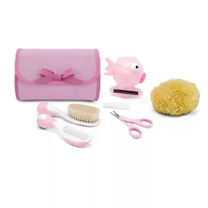 Chicco My First Beauty zestaw akcesoriów do higieny i kąpieli 0m+ Różowy