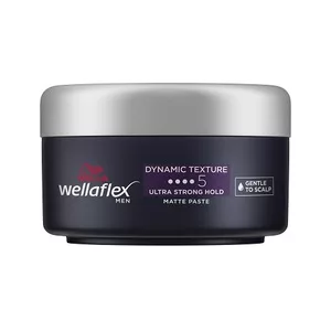 Wella Wellaflex Men, Dynamic Texture Matte Paste, matowa pasta stylizująca do włosów, 75ml