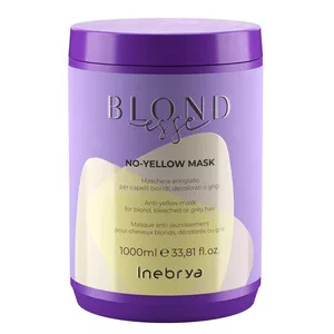 Inebrya Blondesse No Yellow, maska do włosów, 1000ml
