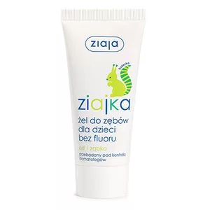 Ziaja Ziajka, żel do zębów dla dzieci bez fluoru, 50ml