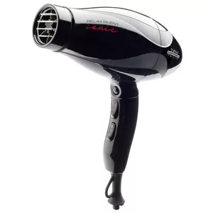 Gamma Piu, suszarka Relax Silent Ionic, 2100W, czarna