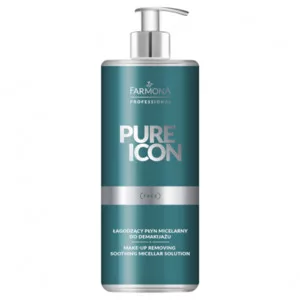 Farmona Professional Pure Icon, łagodzący płyn micelarny do demakijażu, 500ml
