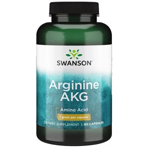 Swanson Arginina AKG, 90kaps, suplement diety, ref.SWU341