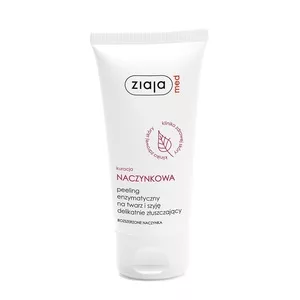 Ziaja Med Kuracja naczynkowa, peeling enzymatyczny na twarz i szyję delikatnie złuszczający, 75ml