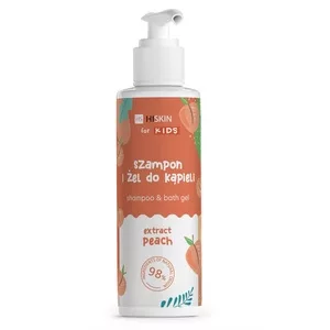 HiSkin Kids szampon i żel do kąpieli Brzoskwinia 280ml