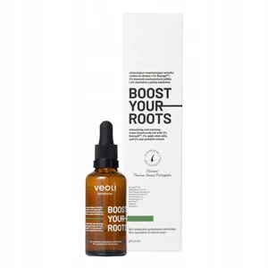 Veoli Botanica Boost Your Roots, stymulująco-rozgrzewająca wcierka wodna do skalpu, 50ml