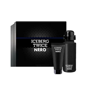Iceberg Twice Nero zestaw woda toaletowa spray 125ml + żel pod prysznic 100ml (M)