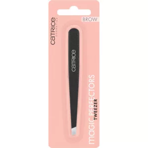 Catrice Magic Perfectors Tweezer, precyzyjna pęseta w eleganckiej odcieniu połyskującej czarni, 1szt
