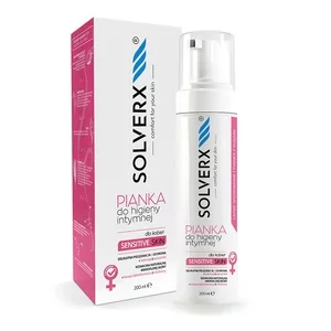 Solverx Sensitive Skin pianka do higieny intymnej dla kobiet 200ml