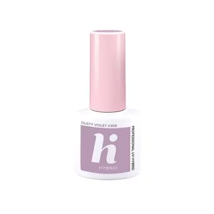 hi hybrid, lakier hybrydowy, 5ml, #309 Dusty Violet