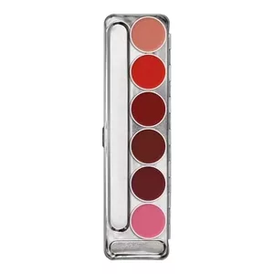 Kryolan, paleta 6 błyszczyków do ust, 20g