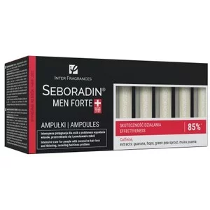 Seboradin Men, ampułki Forte przeciw wypadaniu włosów, 14x5,5ml