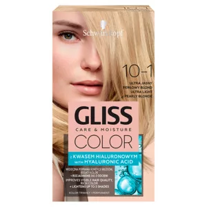 Schwarzkopf Gliss Color krem koloryzujący do włosów 10-1 Ultra Jasny Perłowy Blond