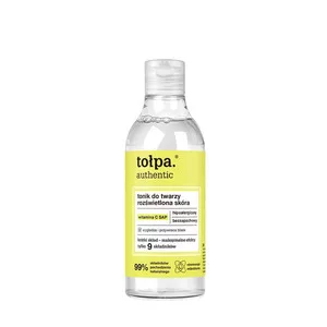 Tołpa Authentic, tonik rozświetlona skóra, 200ml