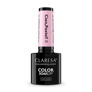 Claresa Color Soak Off UV/LED Ciao Pastel! lakier hybrydowy 8 5g
