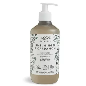 I Love Naturals Hand Wash żel do mycia rąk Lime Ginger & Cardamon 500ml