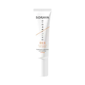 Soraya Daily basis, caffeine eye serum wygładzająco-rozjaśniające pod oczy, 15ml