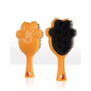 Tangle Angel Pet, Mini szczotka dla zwierząt, pomarańczowa