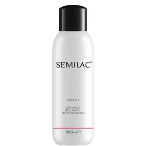 Semilac Remover, zmywacz lakieru hybrydowego, 500ml