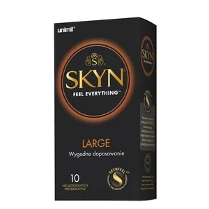 Unimil Skyn Large nielateksowe prezerwatywy 10szt