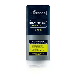 Bielenda Only For Men Nawilżający żel Przeciw Błyszczeniu Super Mat, 50ml