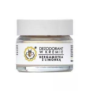 Miodowa Mydlarnia Mini dezodorant w kremie Bergamotka z Limonką 20g (U)