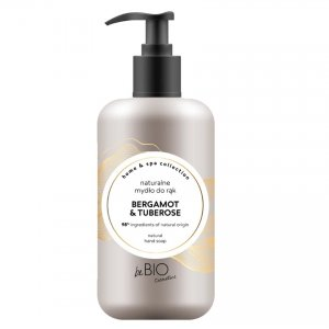 BeBio Ewa Chodakowska Home & Spa Collection naturalne mydło do rąk w płynie Bergamot & Tuberose 300ml