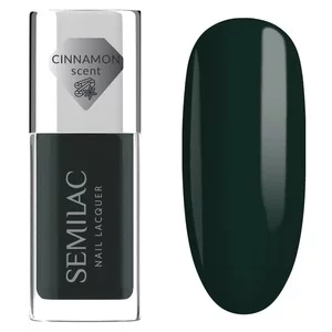 Semilac, klasyczny lakier do paznokci, 114 Lacquer Bottle Green, 9ml