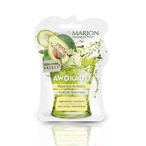Marion Fit&Fresh Face Mask maseczka do twarzy regeneracja i nawilżenie Awokado 7.5ml