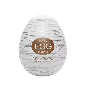 Tenga Easy Beat Egg Silky II jednorazowy masturbator w kształcie jajka
