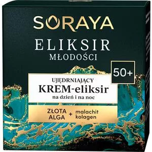 Soraya Eliksir Młodości, Ujędrniający krem 50+ dzień/noc, 50ml